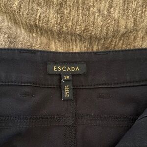 Escada Elegant Black Trousers